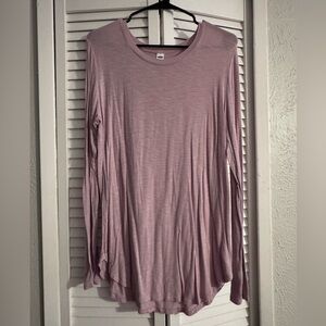 Old Navy Women's Dusty Pink Long Sleeve Top